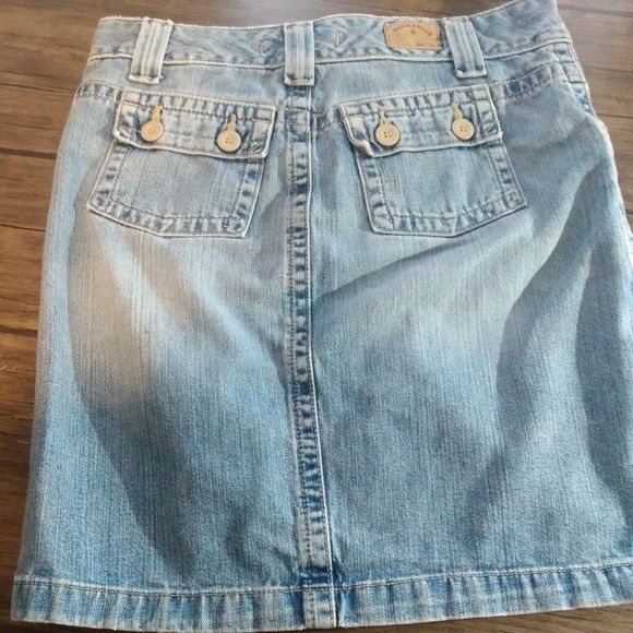 Hydraulic jeans Size 5/6 Jean Skirt Distressed skirt 90s Y2K... - Picture 10 of 10